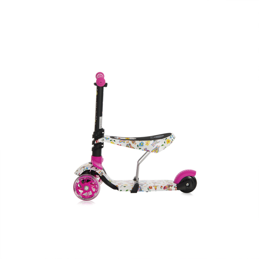 Тротинетка Smart Plus Pink Butterfly