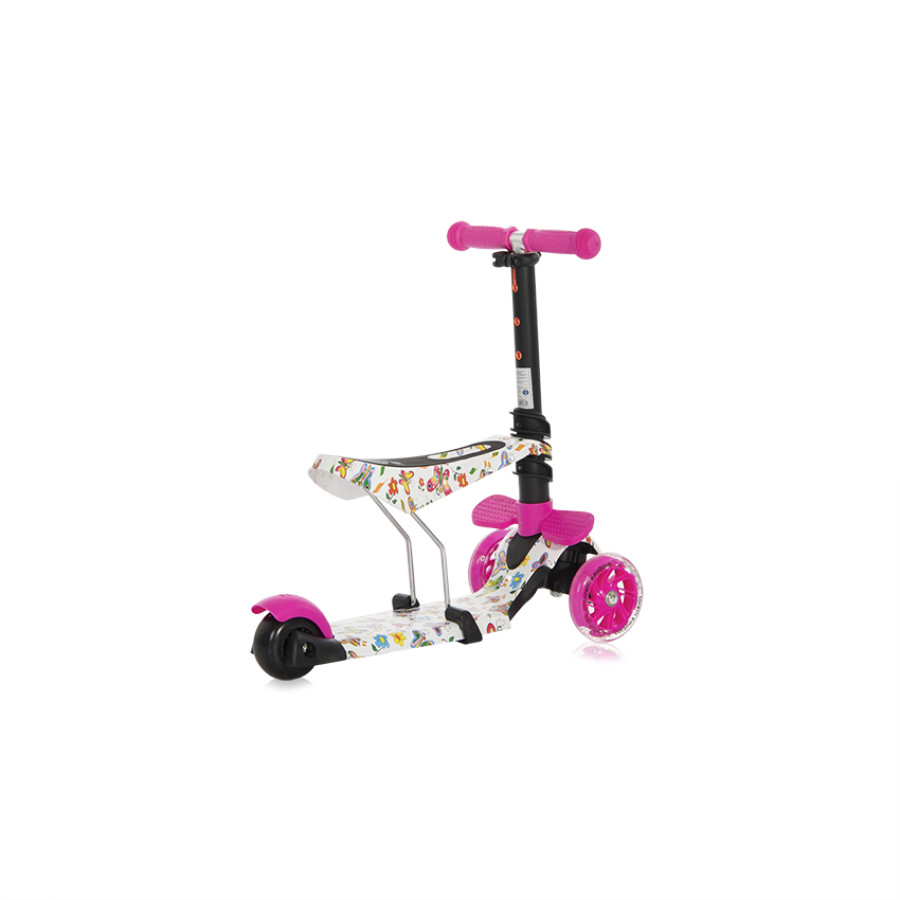 Тротинетка Smart Plus Pink Butterfly