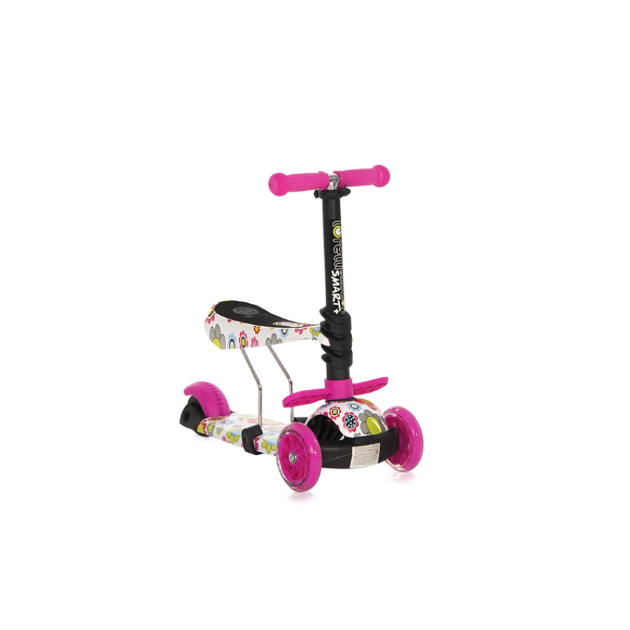 Тротинетка Smart Plus Pink Flowers