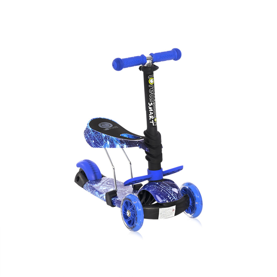 Тротинетка Smart Blue Cosmos