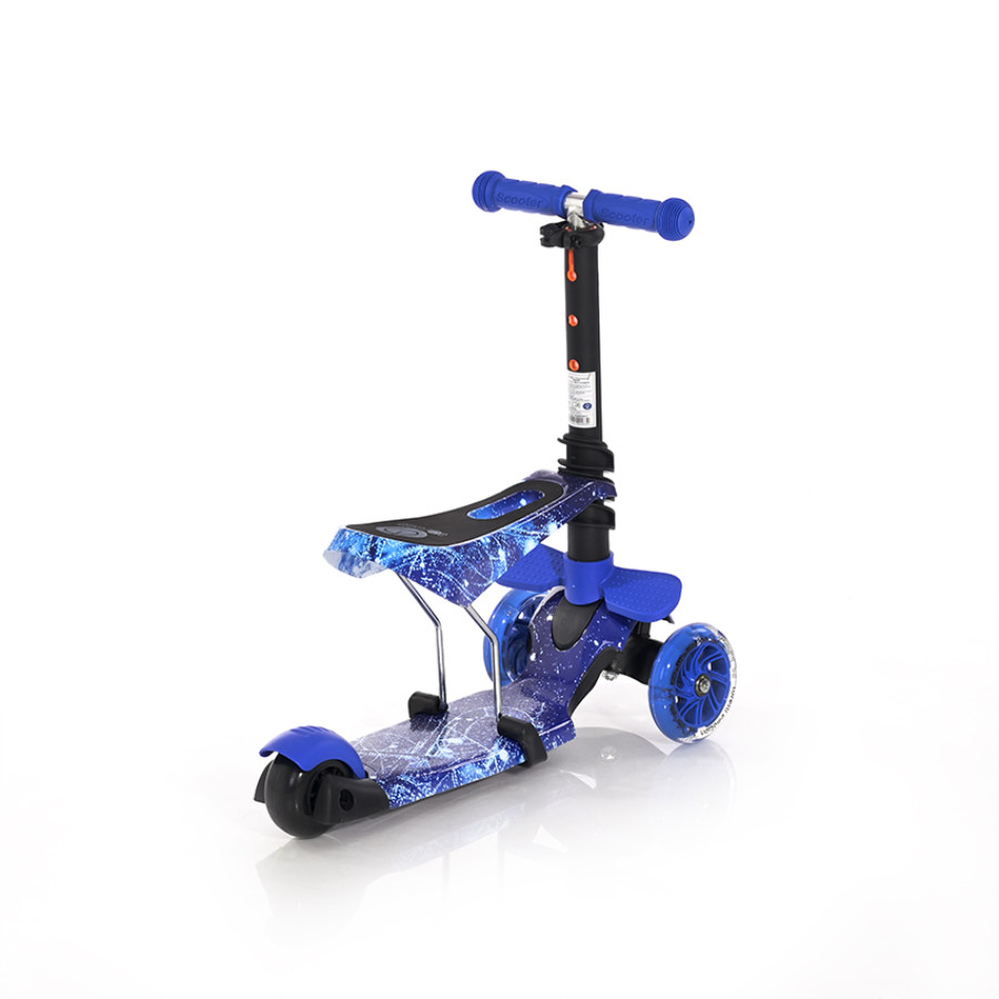 Тротинетка Smart Blue Cosmos