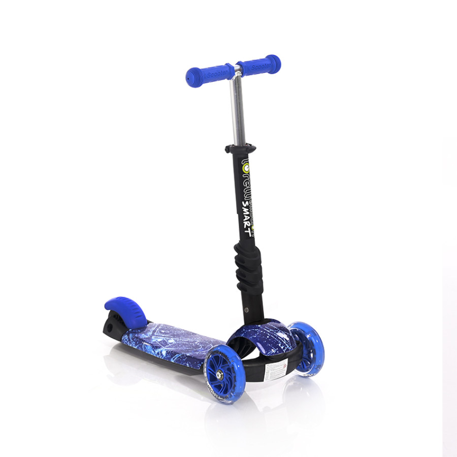 Тротинетка Smart Blue Cosmos