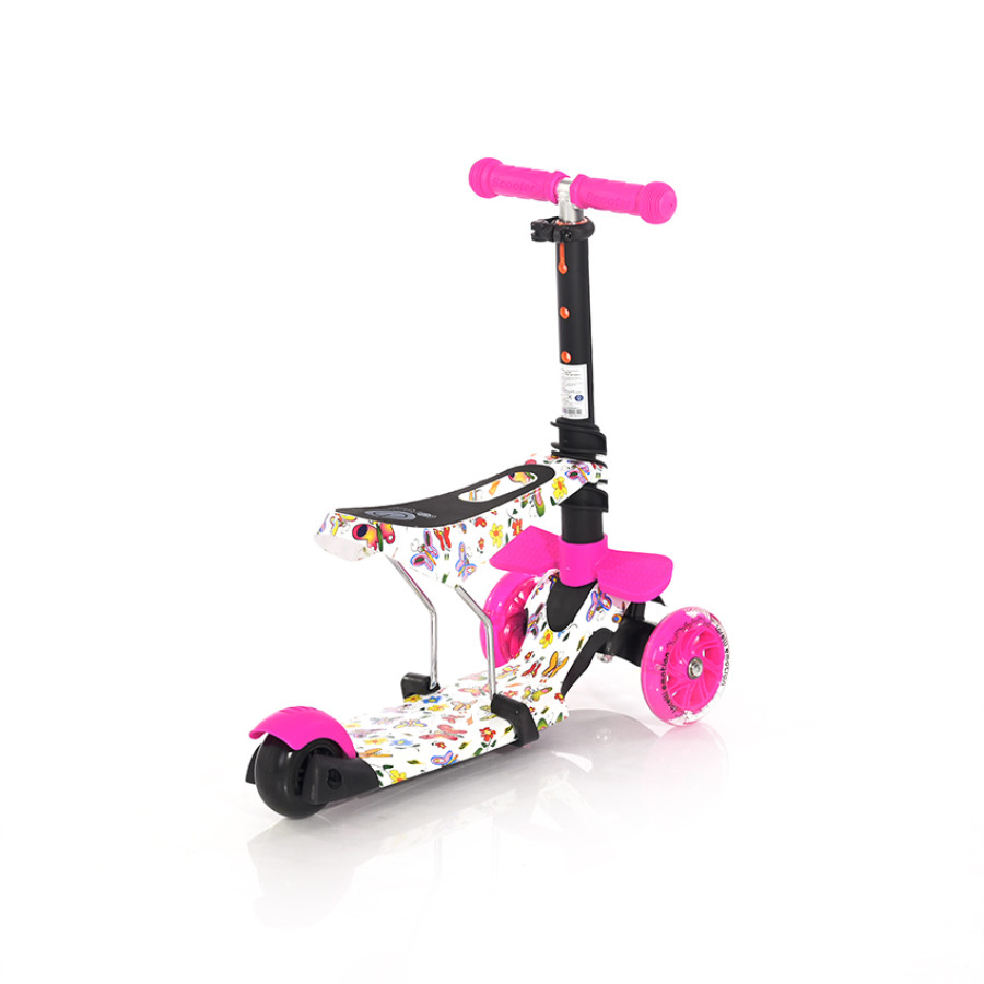 Тротинетка Smart Pink Butterfly