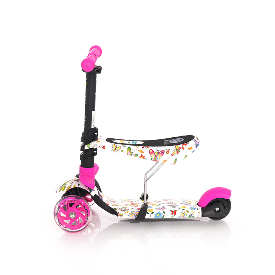 Тротинетка Smart Pink Butterfly