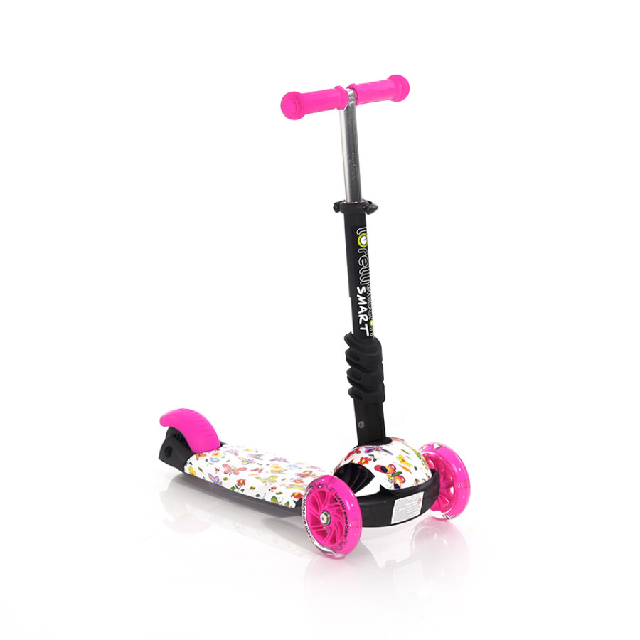 Тротинетка Smart Pink Butterfly
