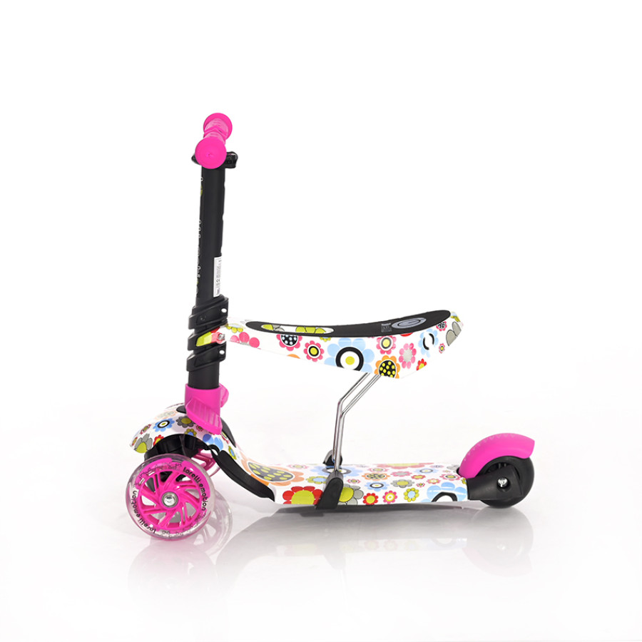 Тротинетка Smart Pink Flowers