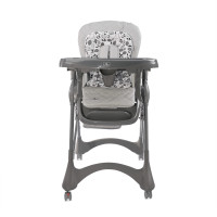 Стол за хранене Bellissimo Cool Grey еко кожа