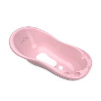 Вана 100 см нехлъзгаща с оттичане Little Stars Pink