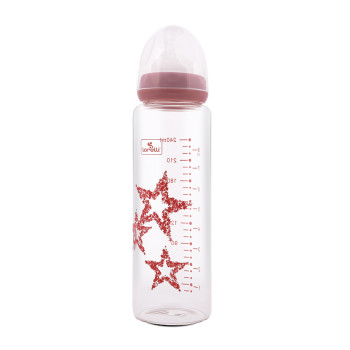Стъклено шише Anti Colic 240 мл Blush Pink