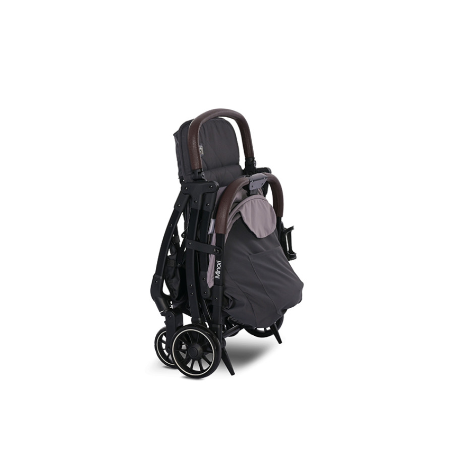 Автоматична детска количка Minori Grey Jasper