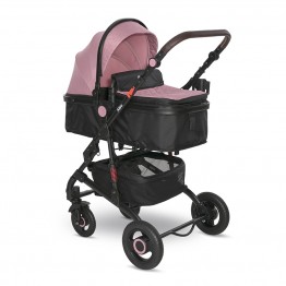Детска количка Alba Premium Pink с адаптори