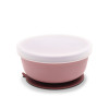 Силиконова вакуум купа с капак Natural Deep Pink