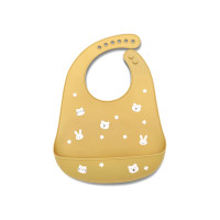 Силиконовият лигавник Natural Yellow
