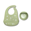 Силиконов сет за хранене 2 части Fresh Green