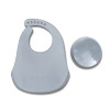 Силиконов сет за хранене 2 части Grey