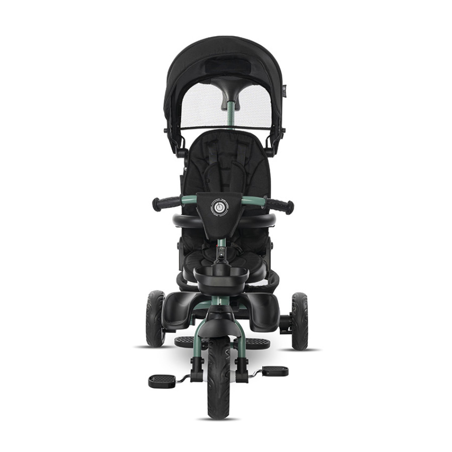 Сгъваема триколка Freccia Black and Green с ротация 360