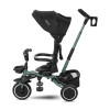 Сгъваема триколка Freccia Black and Green с ротация 360