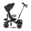 Сгъваема триколка Freccia Black and Green с ротация 360