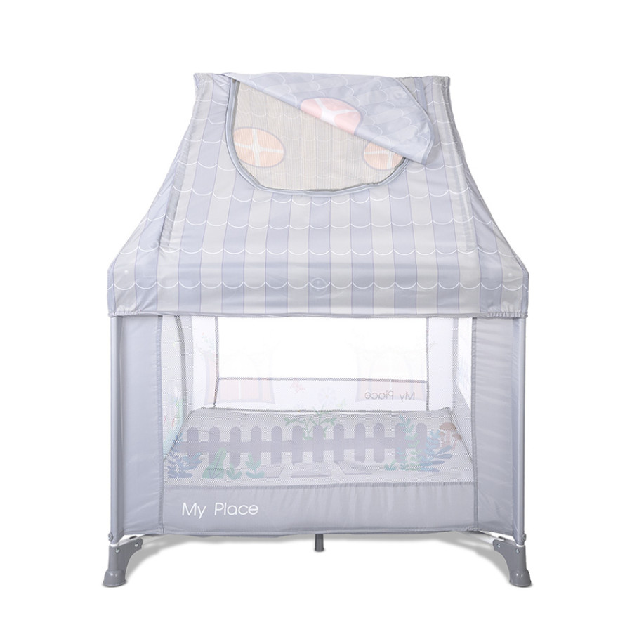 Кошара за игра My Place с покрив 100/100 Grey