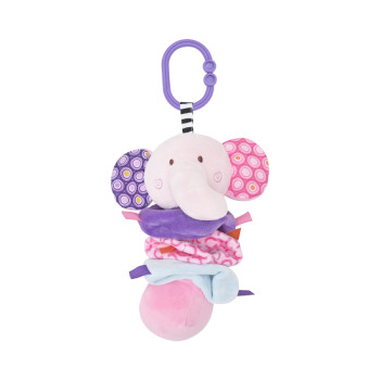 Вибрираща играчка Lorelli Toys Слонче розово