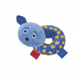 Дрънкалка Donut Lorelli Toys куче синьо