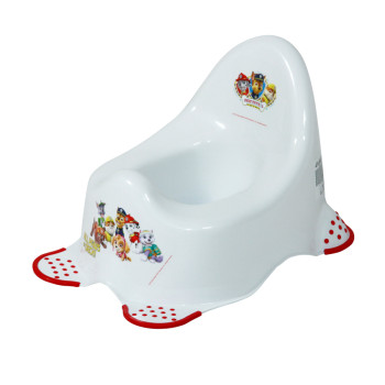 Детско гърне анатомично Paw Patrol бяло