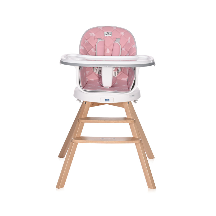 Стол за хранене Napoli с ротация Pink Bears