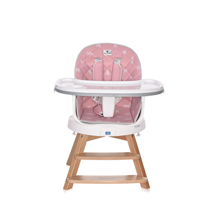 Стол за хранене Napoli с ротация Pink Bears