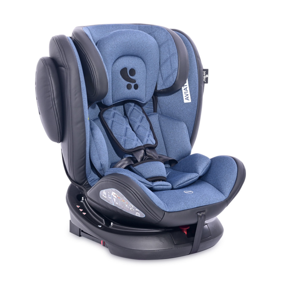 Стол за кола Aviator Isofix 0-36kg Black & Blue