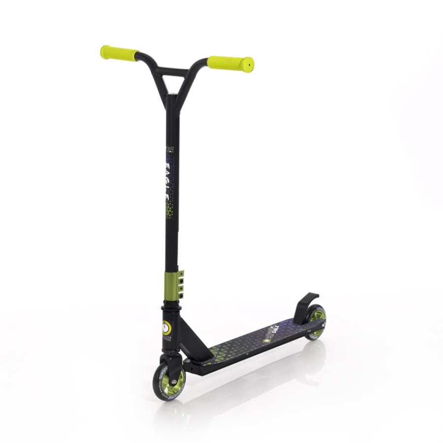 Тротинетка за трикове Eagle lime green