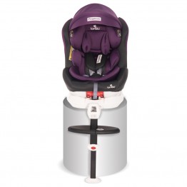 Стол за кола Pegasus Isofix 0-36kg grey & violet