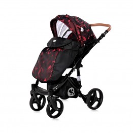 Детска количка Rimini с чанта Ruby Red & Black