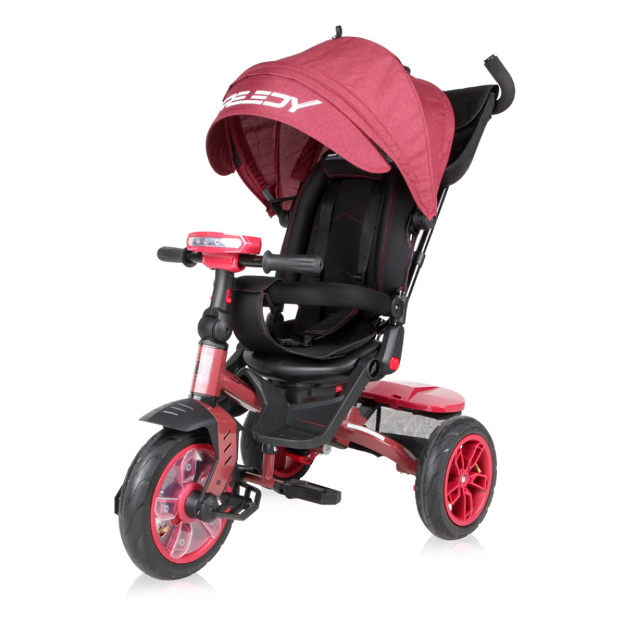 Триколка Speedy въздушни гуми Red & Black