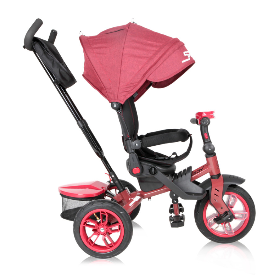 Триколка Speedy въздушни гуми Red & Black
