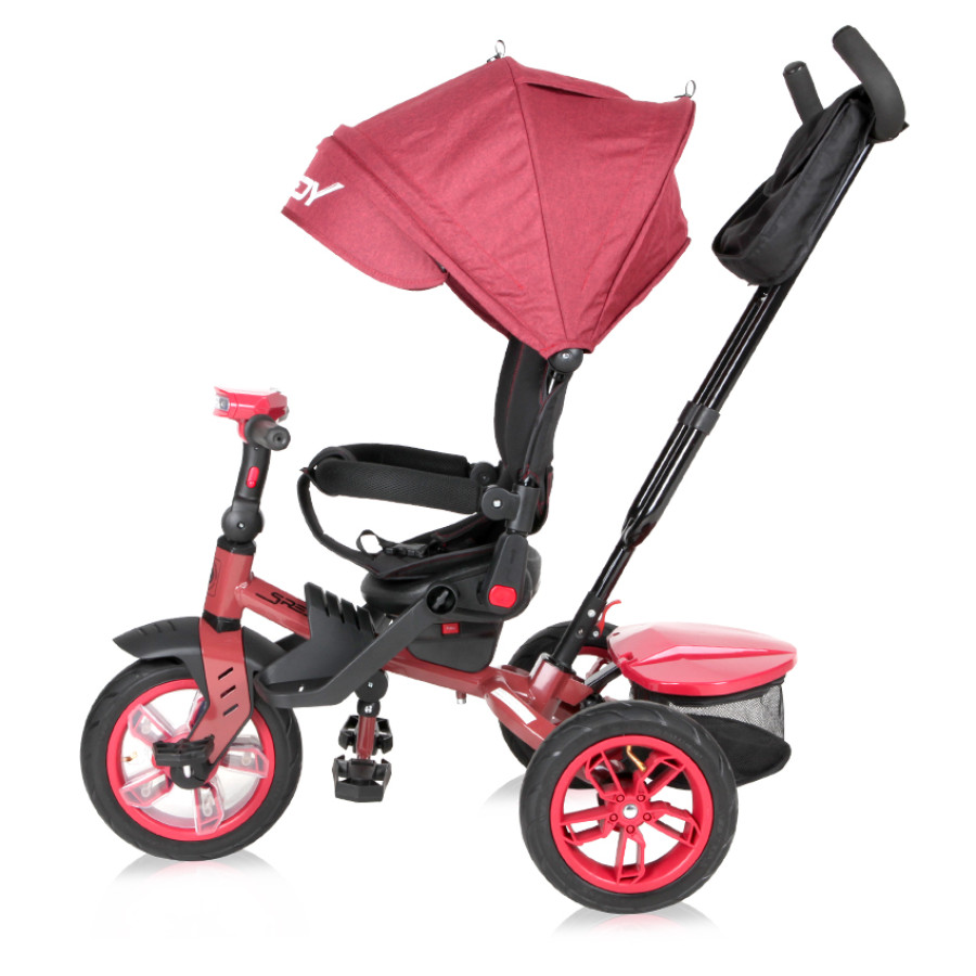 Триколка Speedy въздушни гуми Red & Black