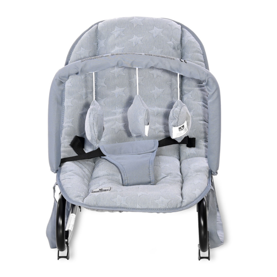 Шезлонг Eliza Luxe Silver Blue Stars